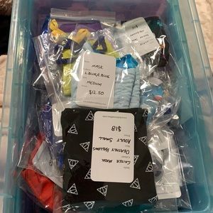 Assorted masks